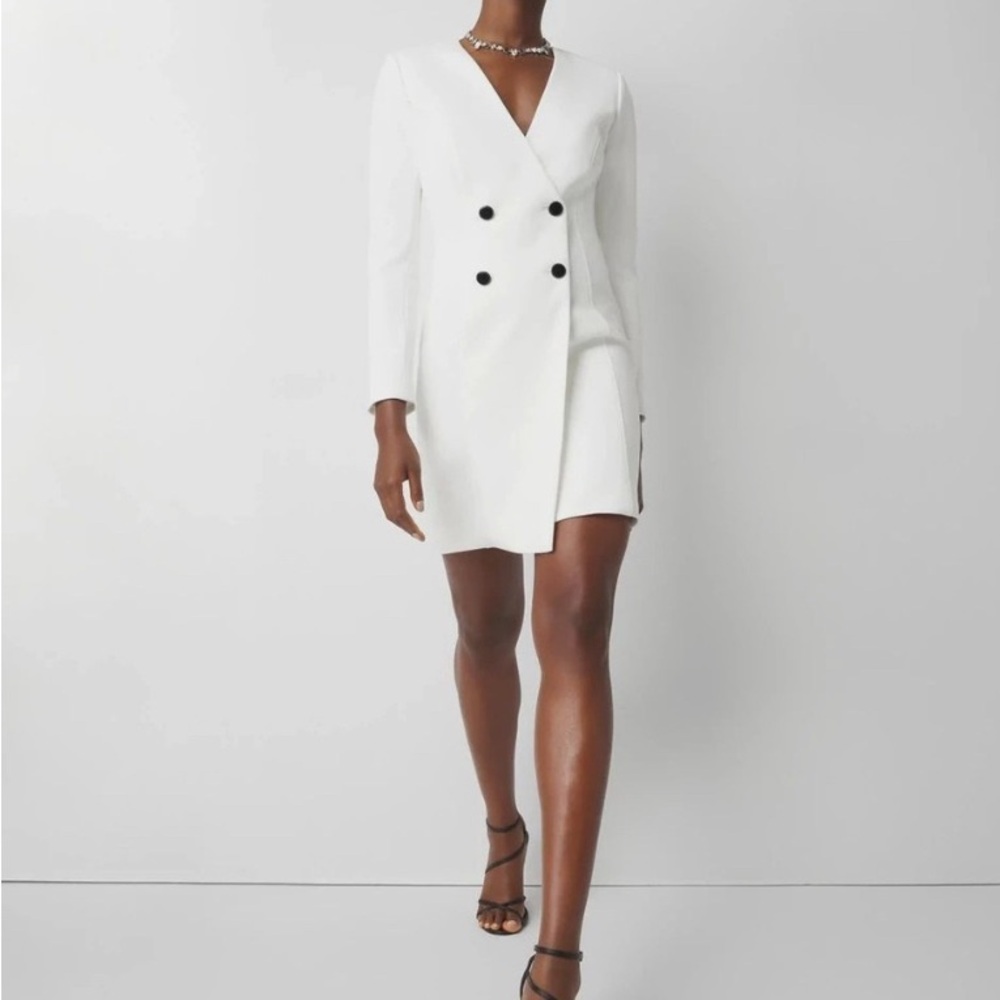 White House Black Market White Mini Dress